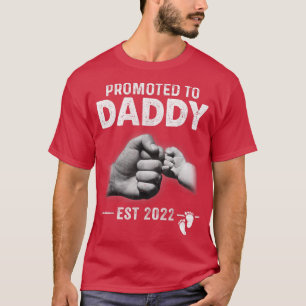 New Dad Soon To Be Promoted To Daddy 2022 T-Shirt