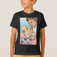 New Daddy and Baby