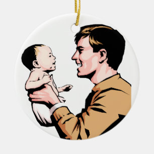 New Daddy Christmas Ornament