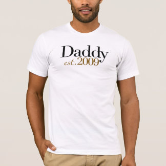 New Daddy Est 2009 T-Shirt