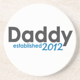 New Daddy Est 2012 Coasters