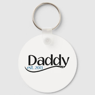 New Daddy Est 2013 Key Ring