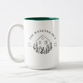 New Dancing Hut Cottage logo mug