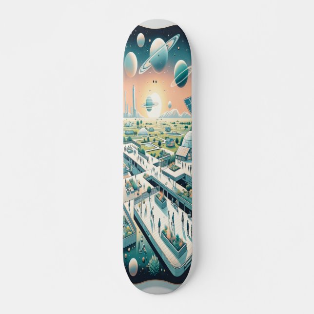 New Dawn Colony Skateboard (Front)