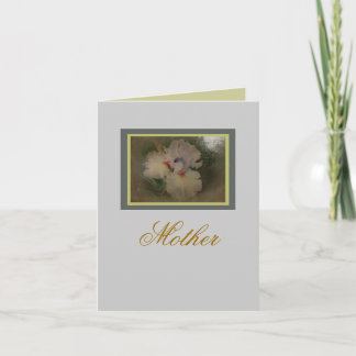 New Day Gardens Mother's Day- Iris 'Friendly Fire' Card