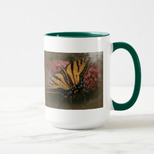 New Day Gardens Mug- Butterfly Antiqued style Mug