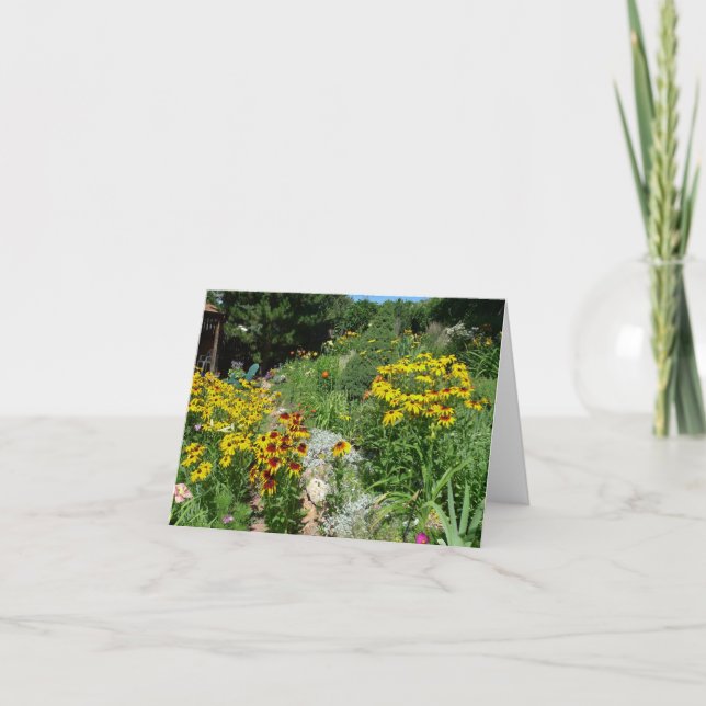 New Day Gardens Notecard- Denver Garden Card (Front)
