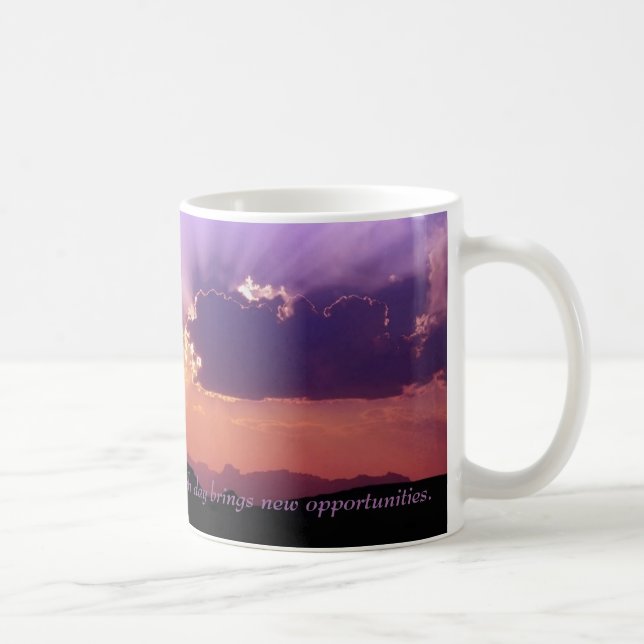 New Day - Large  by TDGallery Coffee Mug (Right)