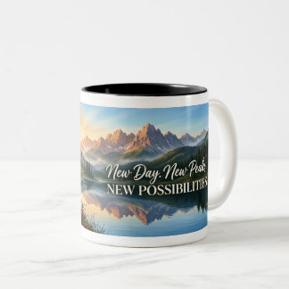 New Day New Peaks Coffee Mug