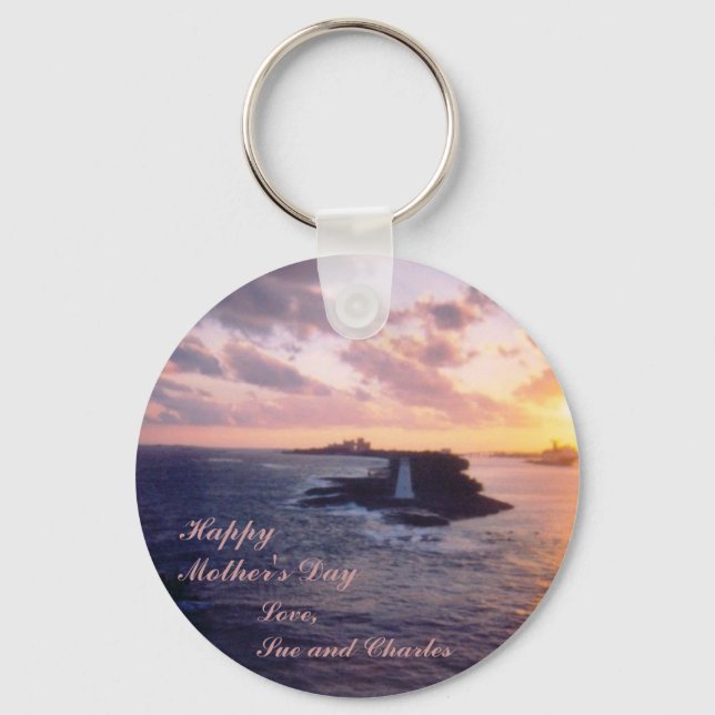New Day Personalised Keychain (Front)