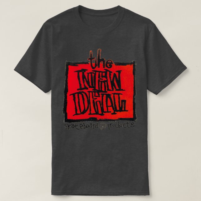 New deal retro skateboard design T-Shirt (Design Front)