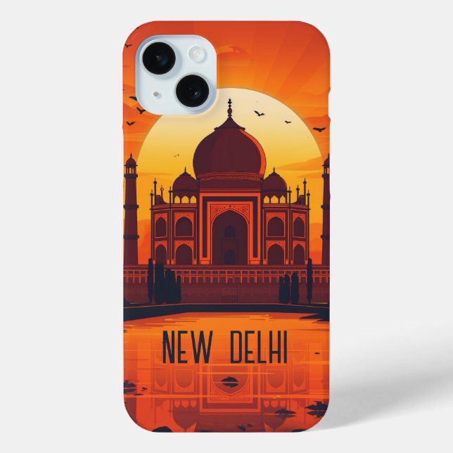 New Delhi Case-Mate iPhone Case (Back)