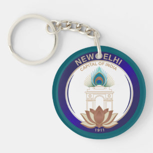 New Delhi India Key Ring