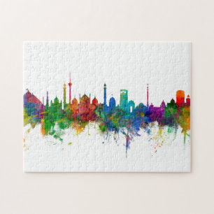 New Delhi India Skyline Jigsaw Puzzle