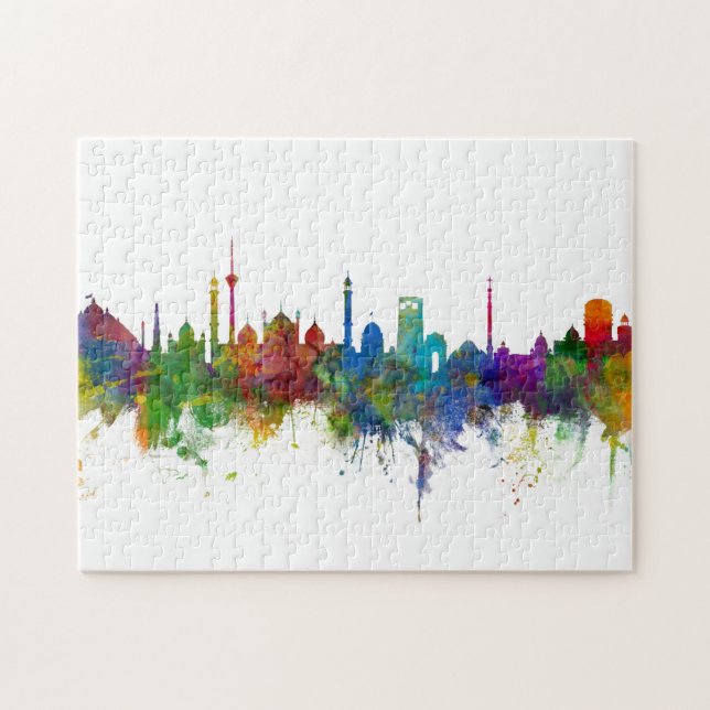 New Delhi India Skyline Jigsaw Puzzle (Horizontal)