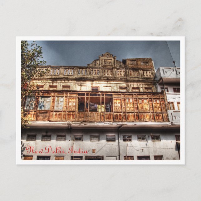 New Delhi Postcard (Front)