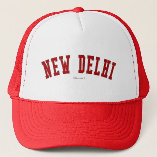 New Delhi Trucker Hat (Front)