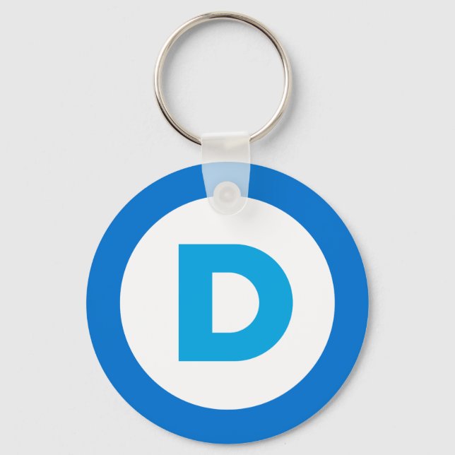 New Dems Logo Key Ring (Front)