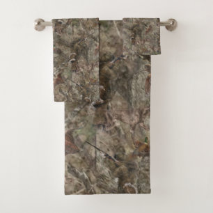 New design camouflage for the hunter High-Top snea Bath Towel Set