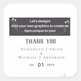 NEW! DESIGN OWN WEDDING LABELS - EASY TEMPLATE