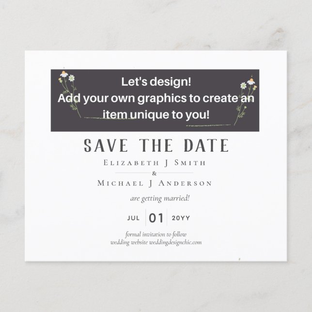 NEW! Design Your Own Wedding Item (Front)