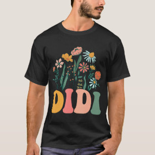 New Didi Wildflower First Birthday Baby Shower T-Shirt