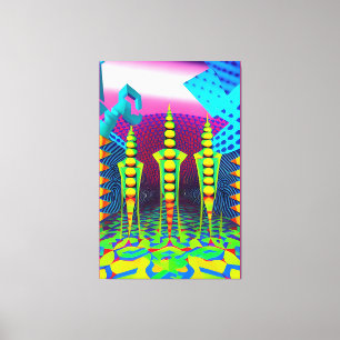New Dimensions Beckon - Ken Gauge Art Canvas Print