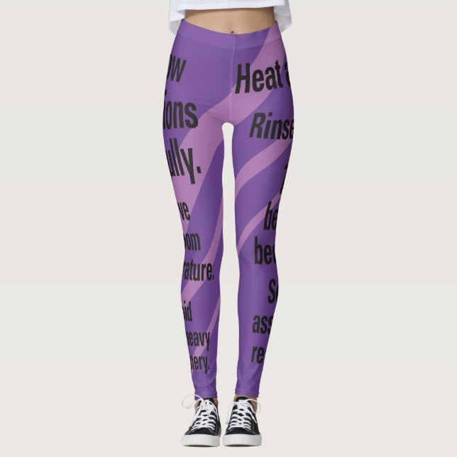 New Directions Diagonals Leggings (Front)