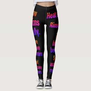 New Directions Rainbow Leggings