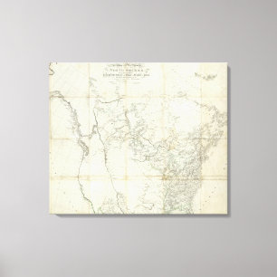 New Discoveries in North America Canvas Print