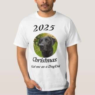 New DogDad Christmas photo T-Shirt