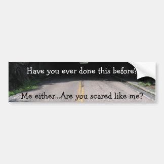 New Driver Bumper Sticker