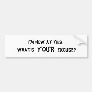 New Driver Bumper Sticker