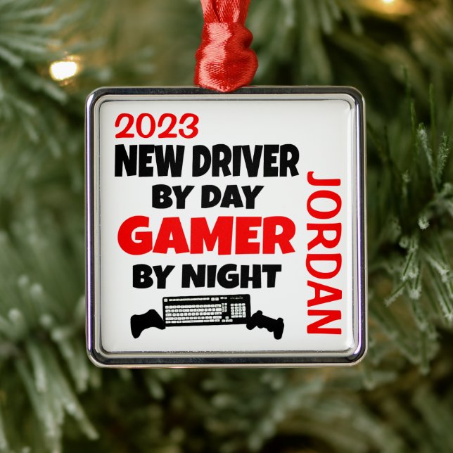 New Driver Gamer Metal Tree Decoration (Tree)