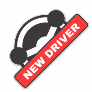 New Driver Sticker for Cars & Trucks & Buses