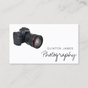New DSLR Camera Photography Business Card