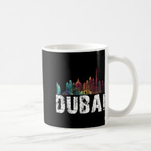 New Dubai Love Skyline Uni For Holidays In Dubai Coffee Mug