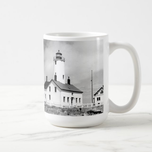 New Dungeness Lighthouse Coffee Mug (Right)