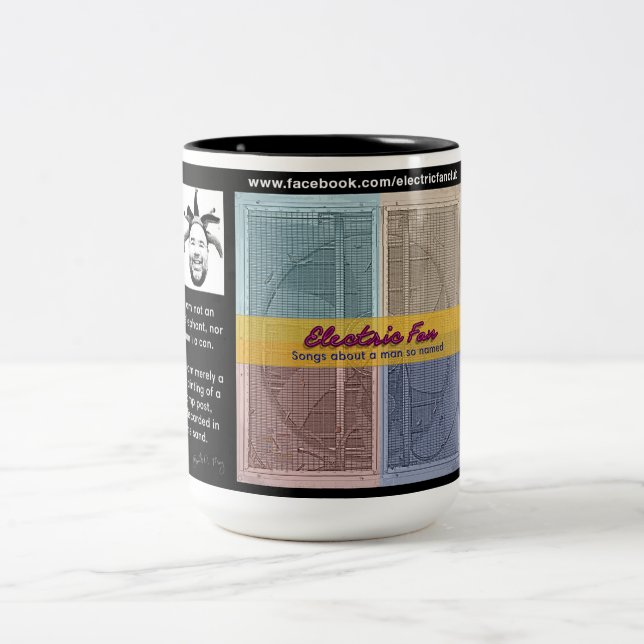 NEW! Electric Fan Mug - updated design (Center)