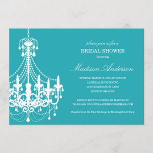 NEW ELEGANCE   BRIDAL SHOWER INVITATION