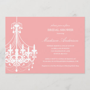 NEW ELEGANCE   BRIDAL SHOWER INVITATION