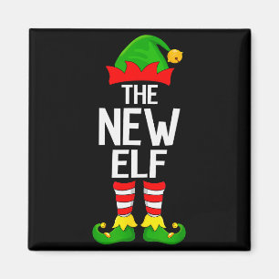 New Elf Xmas Matching Family Elf Squad Christmas Magnet