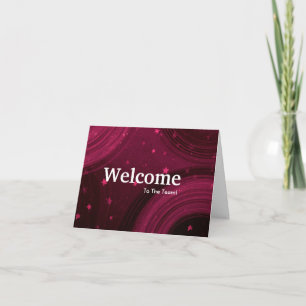 New Employee Welcome Watercolor Card