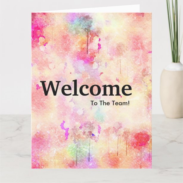 Employee Welcome Cards | Zazzle UK