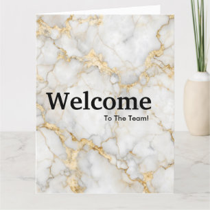 New Employee Welcome Watercolor Card