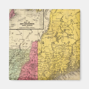 New England 3 Magnet