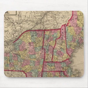 New England and New York Mouse Mat