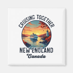 New England Canada Cruise, Cruising Together Fall Magnet