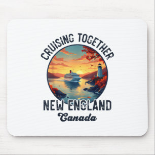 New England Canada Cruise, Cruising Together Fall Mouse Mat