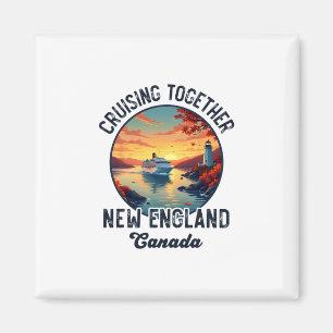 New England Canada Cruise Magnet